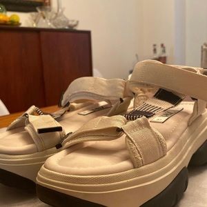 Zara platform sandals